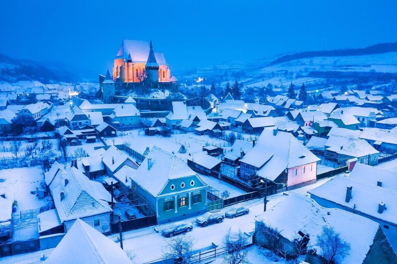Casa Eva Wagner - Biertan Hotel ภายนอก รูปภาพ