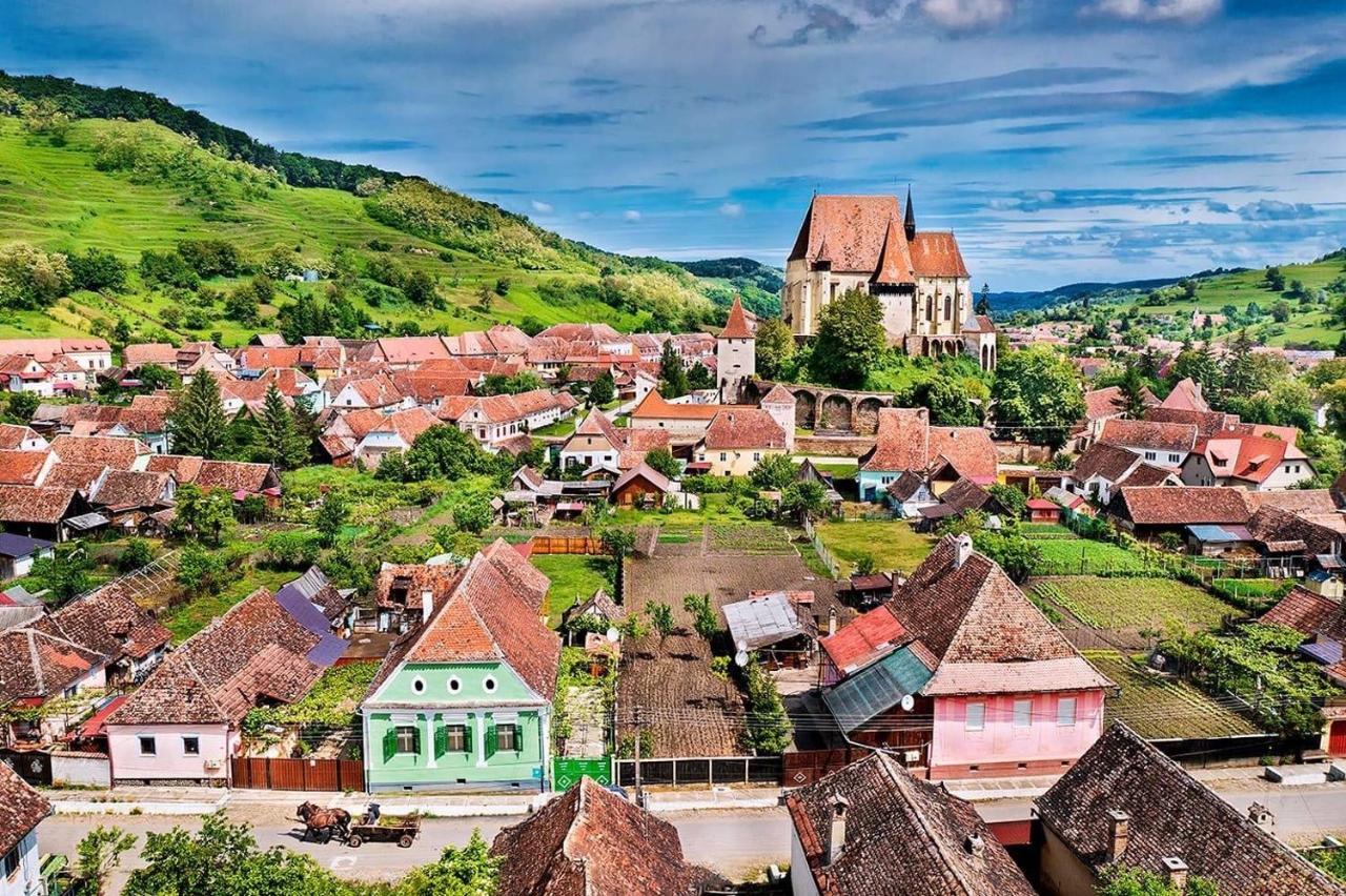 Casa Eva Wagner - Biertan Hotel ภายนอก รูปภาพ